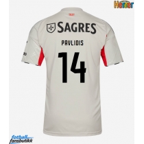 Benfica Vangelis Pavlidis #14 Bortedrakt 2025-26 Kortermet